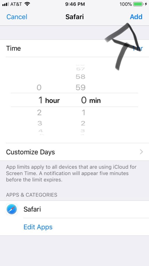 safari website restrictions on mac using apple screen time settings